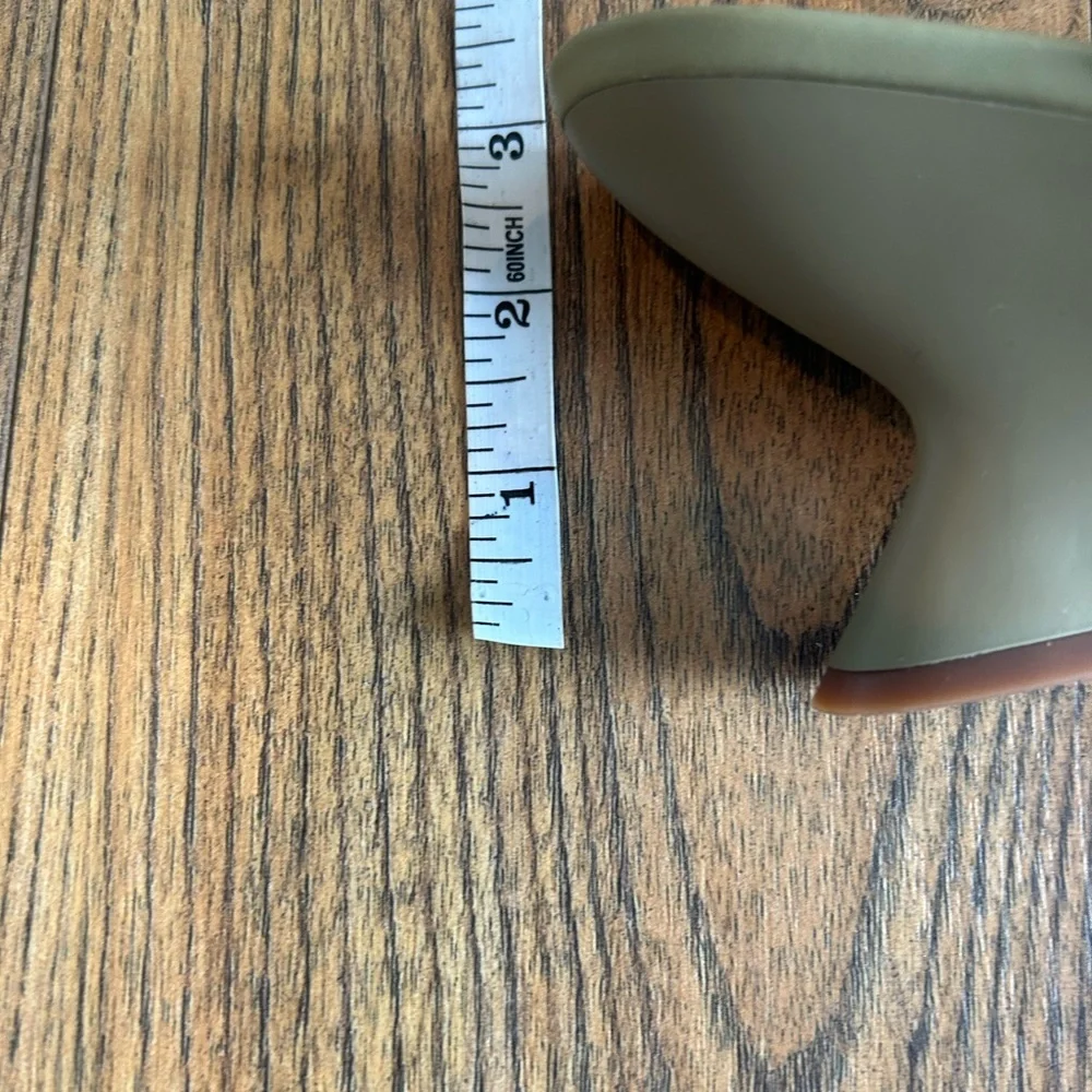 Impo Green Woven Slingback Wedge Pumps